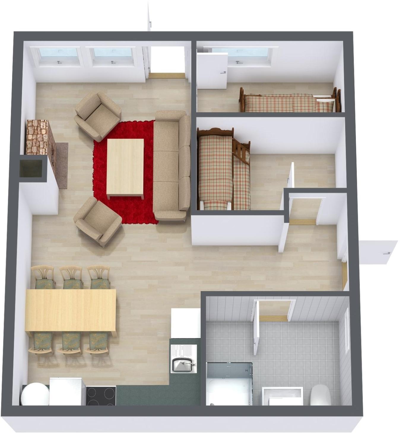 Hemsetunet Apartments 헴세달 객실 사진