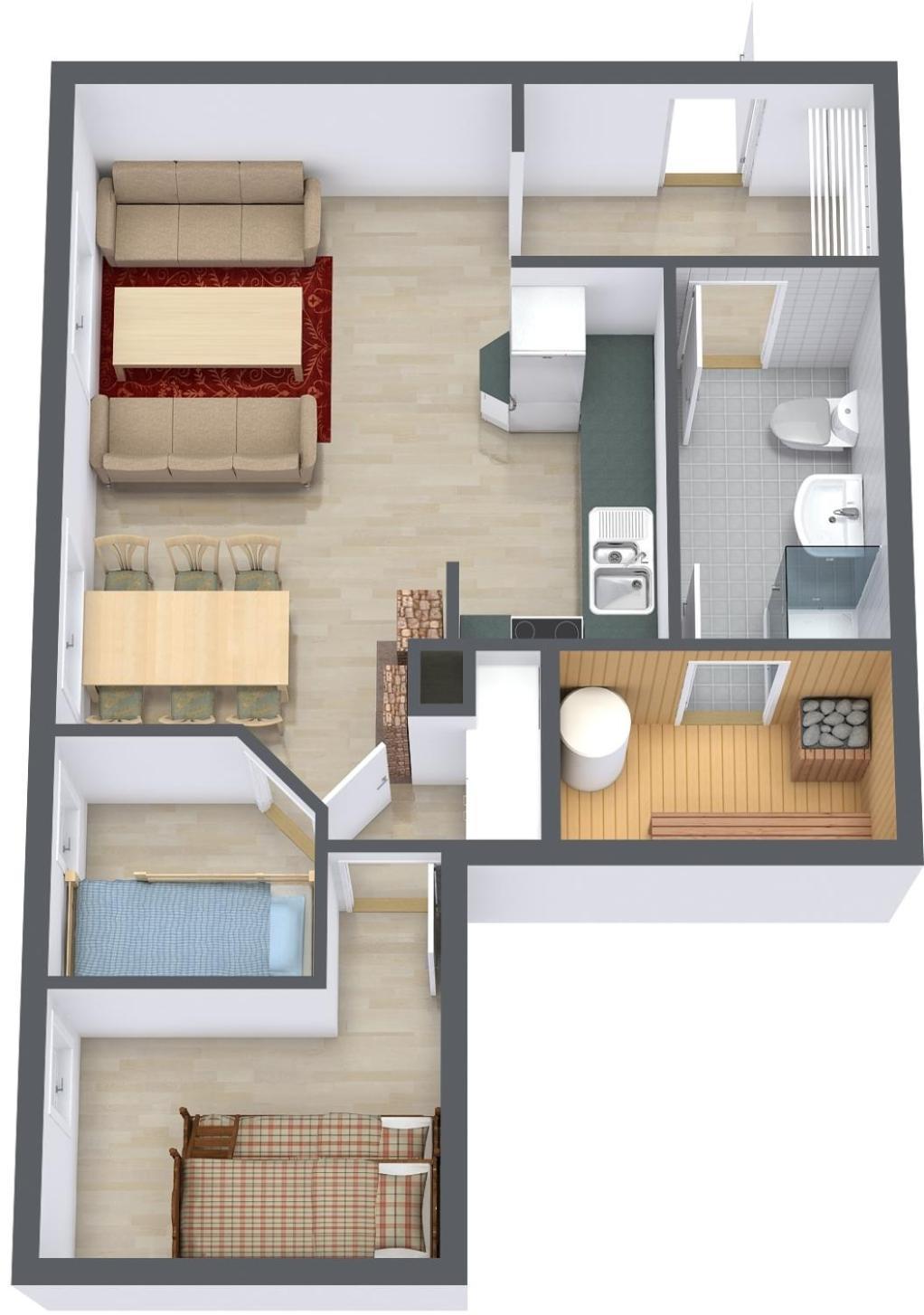 Hemsetunet Apartments 헴세달 객실 사진