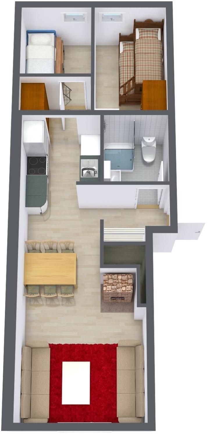 Hemsetunet Apartments 헴세달 객실 사진