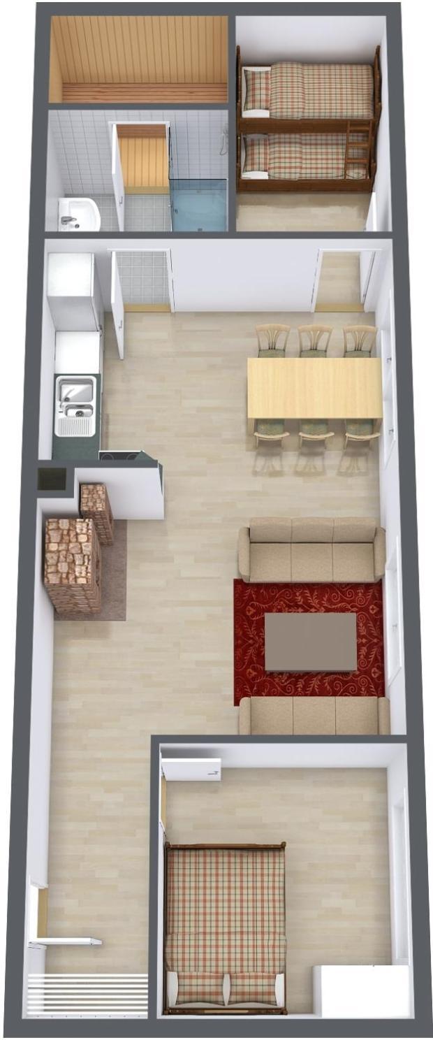 Hemsetunet Apartments 헴세달 객실 사진