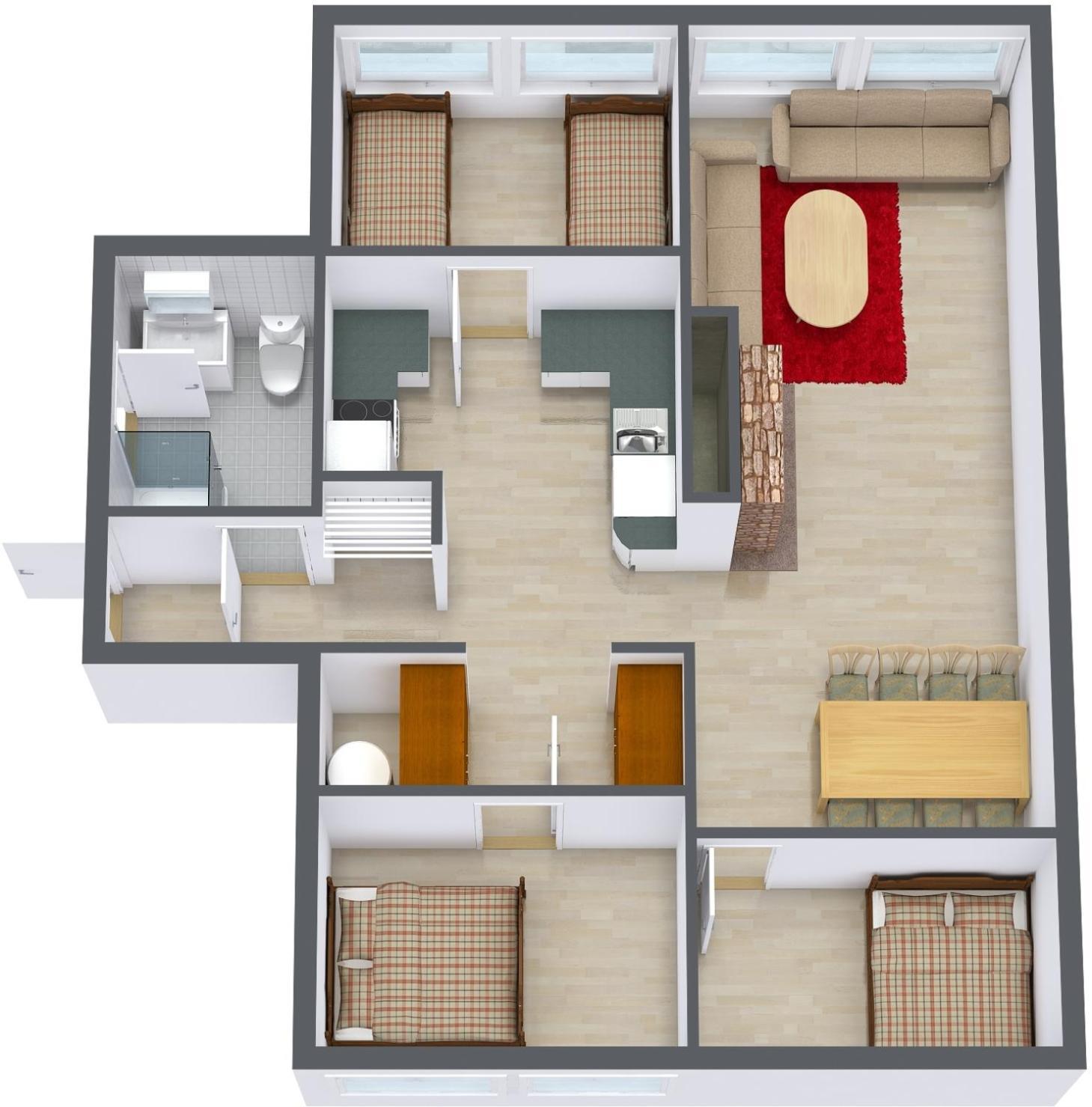 Hemsetunet Apartments 헴세달 객실 사진